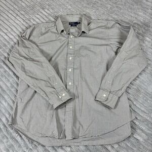 VINTAGE‎ Polo Ralph Lauren Regent Mens 17 1/2 36/37 Classic Fit Button Up Shirt